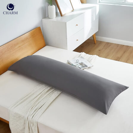 ปลอกหมอน BODY CHARM CUDDLE ขนาด 16 X 42 นิ้ว DARK GREY_4